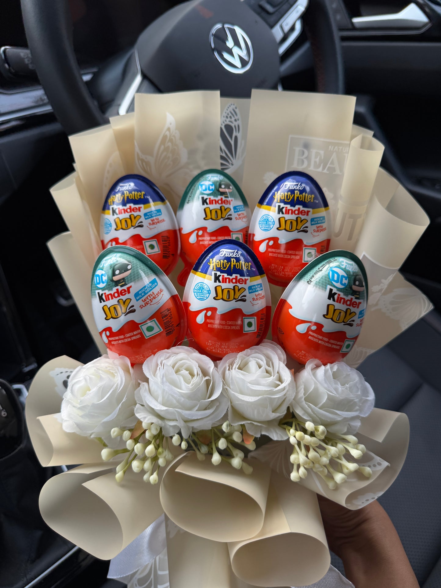 DC & Harry Potter Kinder Joy Bouquet – The Most Magical & Heroic Combo Ever