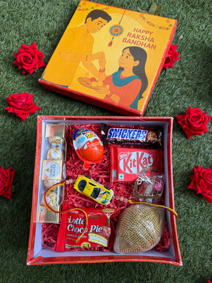 Rakhi Hamper For Brother - A Box of Emotions
