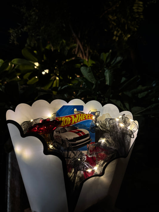 Mustang Dark Horse Hot Wheels Bouquet - The Super star