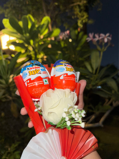 Harry Potter & Batman Batwheels Kinder Joy Duo Bouquet – A Magical Meets Heroic Surprise