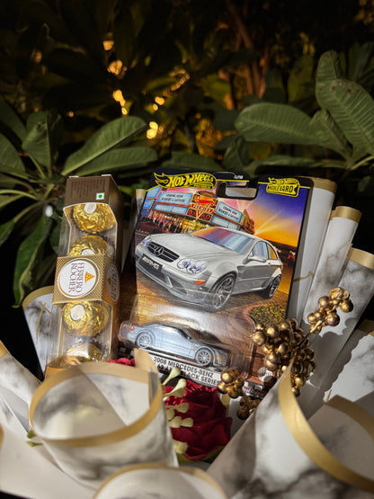 The Hot Wheels 2008 Mercedes-Benz CLK 63 AMG Black Series Bouquet – The Exclusive Black Label