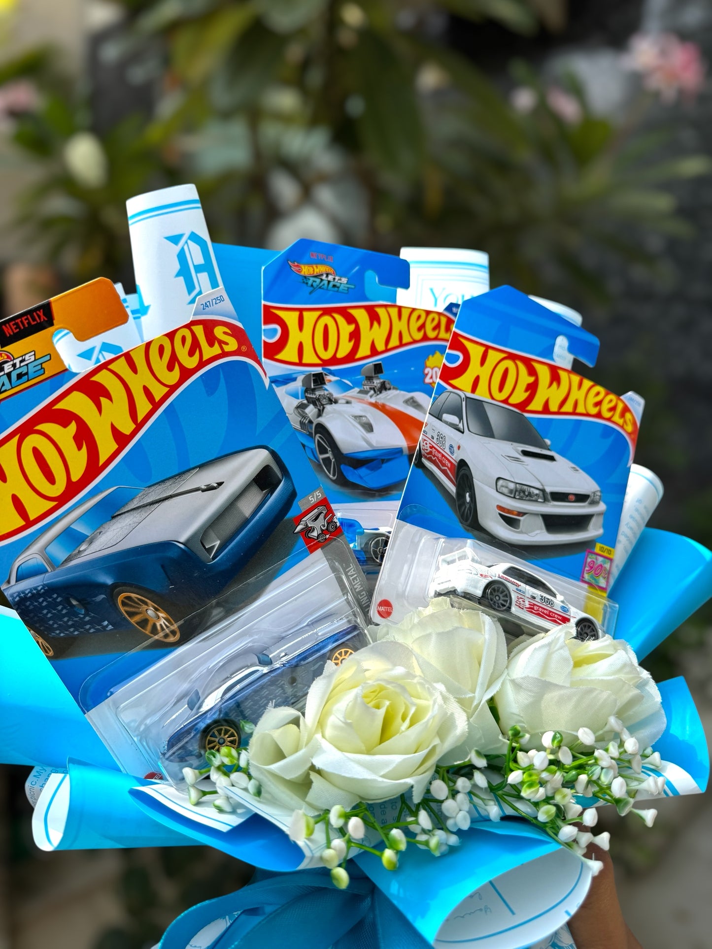 The Hot Wheels- Turbo Blue Bliss