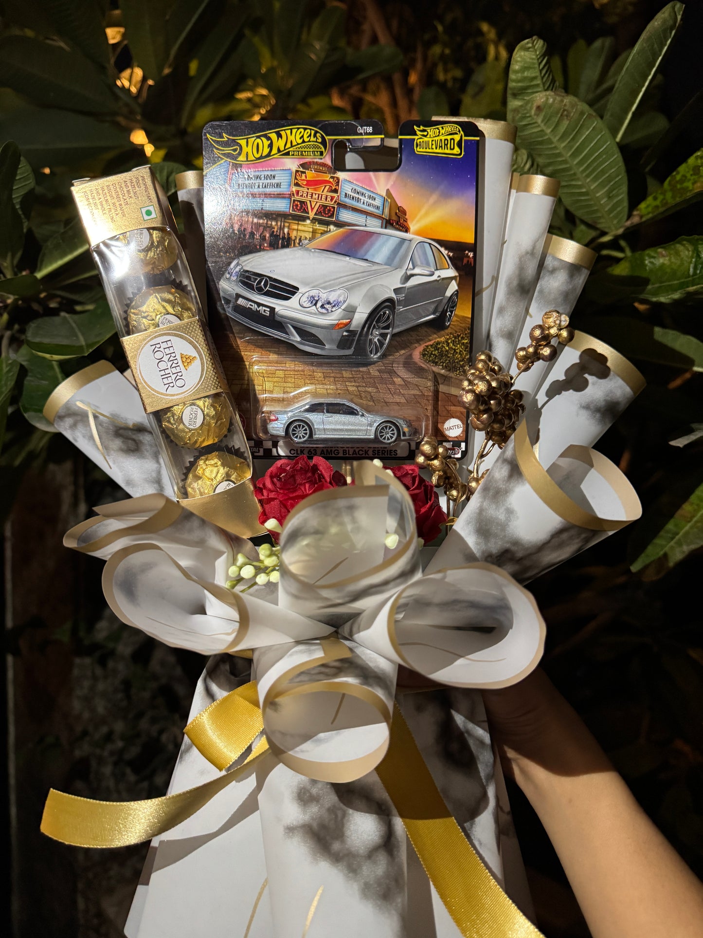 The Hot Wheels 2008 Mercedes-Benz CLK 63 AMG Black Series Bouquet – The Exclusive Black Label