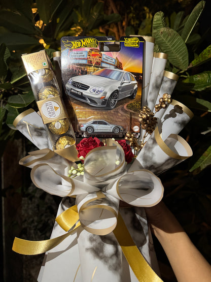 The Hot Wheels 2008 Mercedes-Benz CLK 63 AMG Black Series Bouquet – The Exclusive Black Label