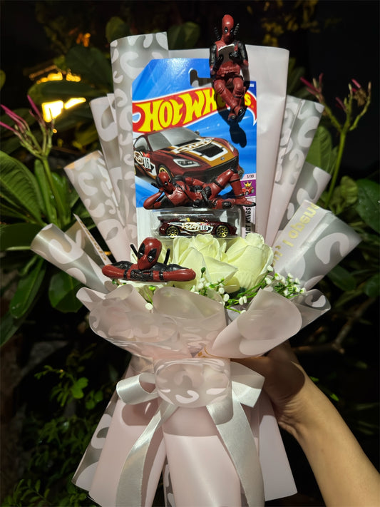 Hot Wheels Bouquet – Toyota GR86 Cup and Deadpool Drift Deluxe