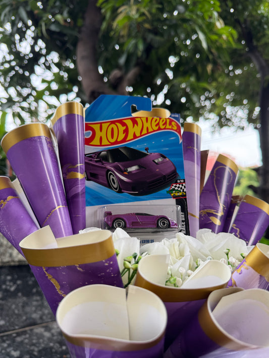 94 Bugatti EB110 SS Edition Hot Wheels Bouquet – The Billionaire’s Toy