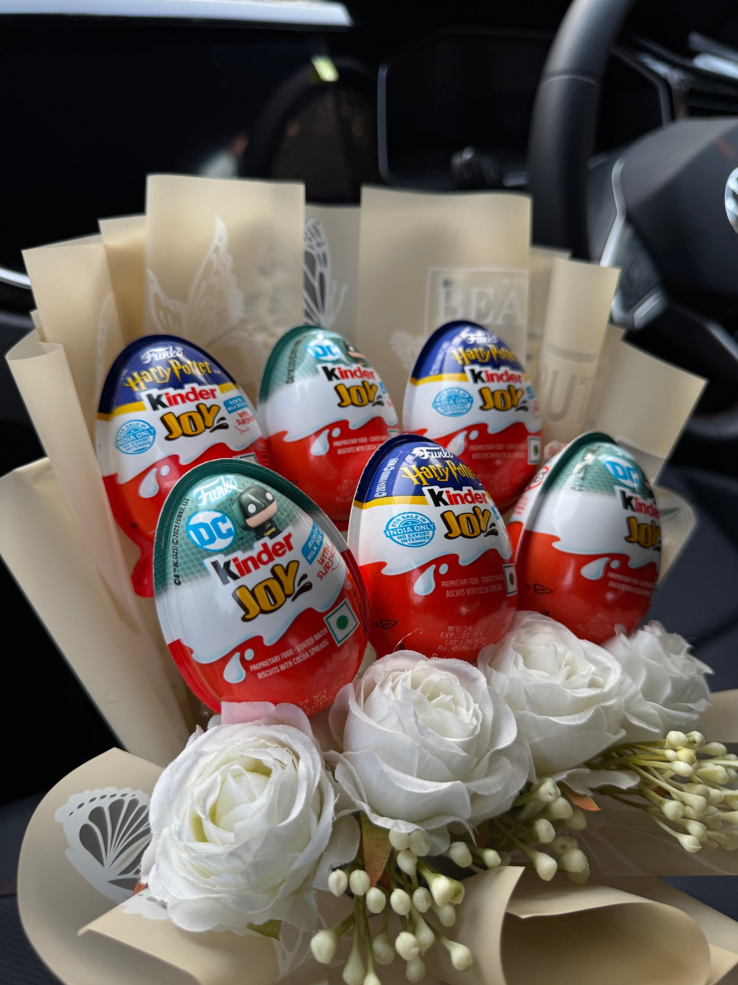 DC & Harry Potter Kinder Joy Bouquet – The Most Magical & Heroic Combo Ever