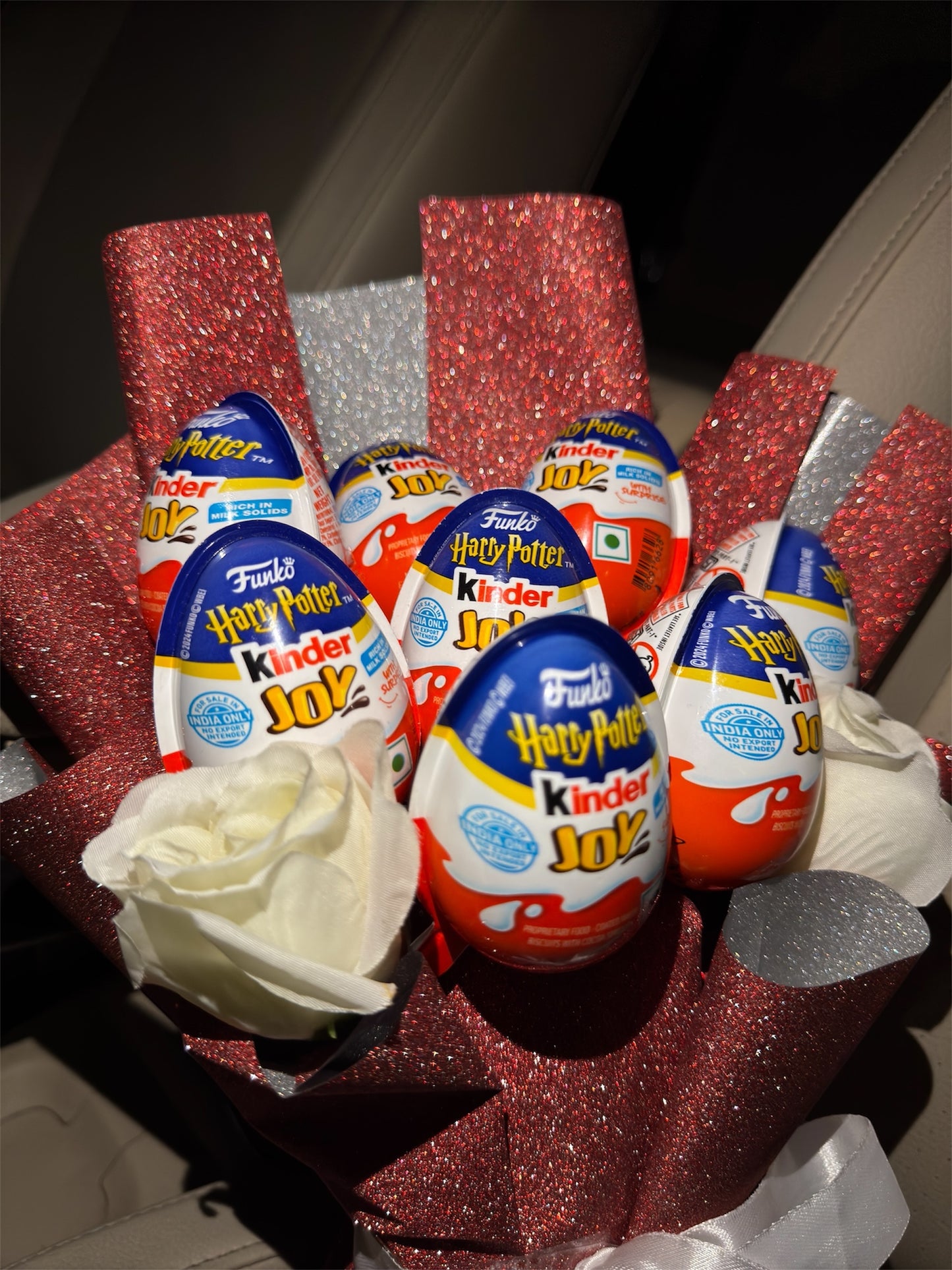 Harry Potter Kinderjoy Bouquet - The Love Story [ 7 - Pieces ]