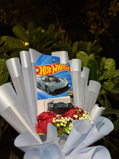 Koenigsegg Jesko Hot Wheels Bouquet– Speed Meets Elegance