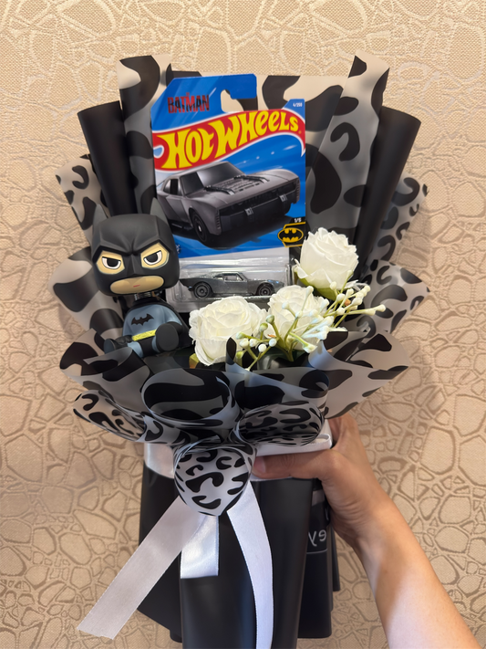 Limited Edition - Batman Batmobile Hot Wheels Hero Edition Bouquet – Gotham Power Pack