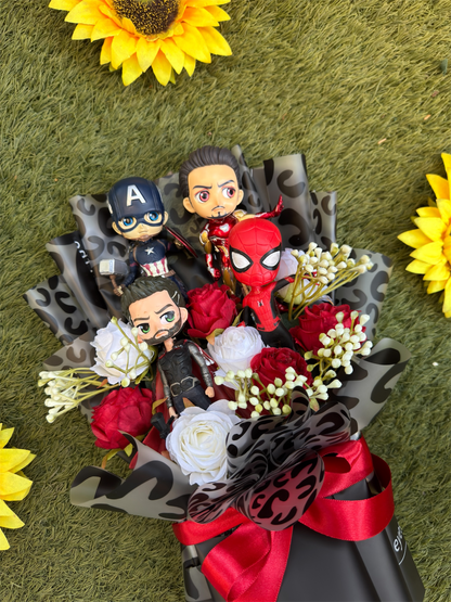The Marvel Signature Hero Bouquet – A Powerful Edition