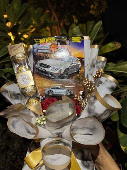 The Hot Wheels 2008 Mercedes-Benz CLK 63 AMG Black Series Bouquet – The Exclusive Black Label