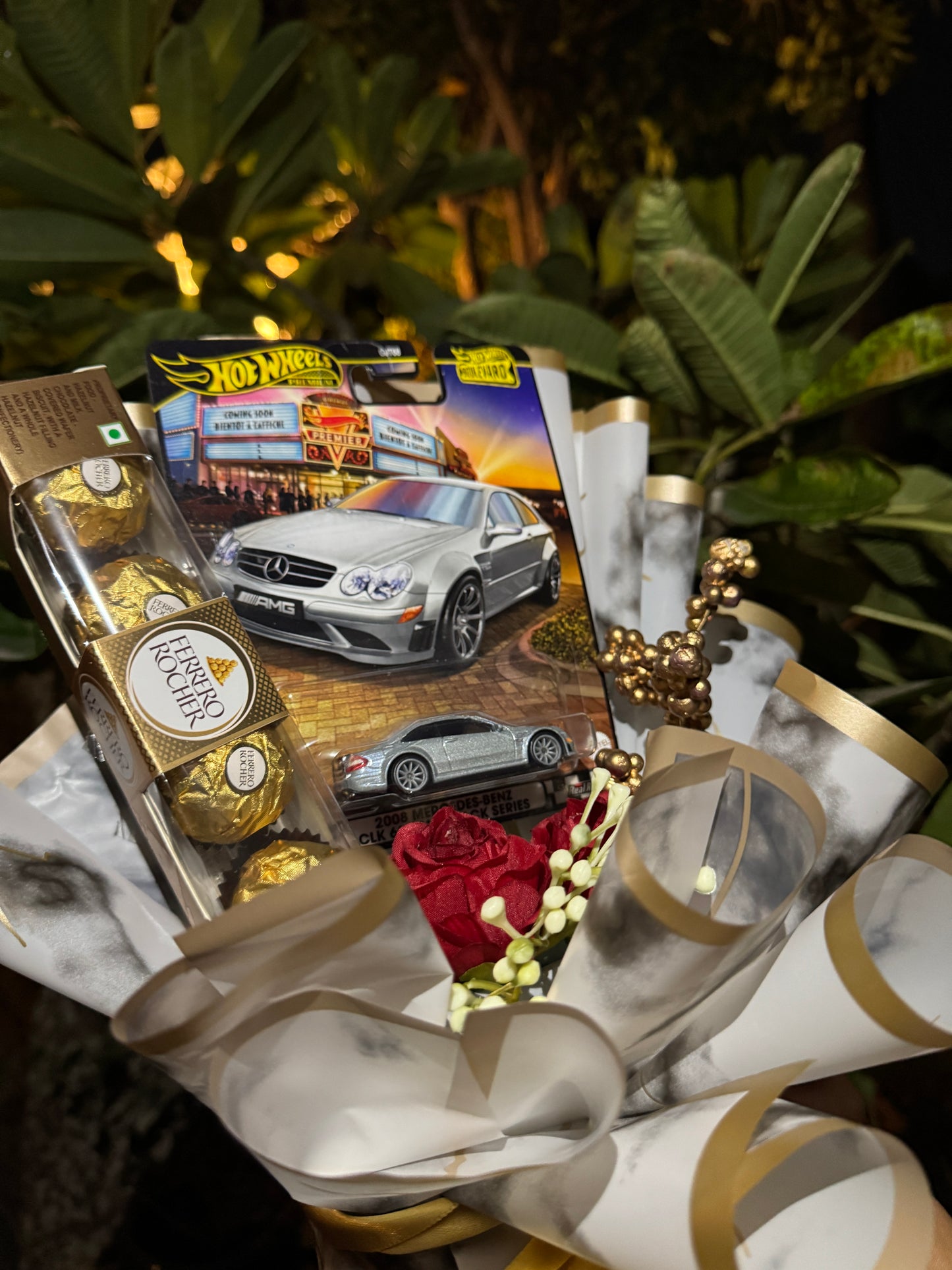 The Hot Wheels 2008 Mercedes-Benz CLK 63 AMG Black Series Bouquet – The Exclusive Black Label