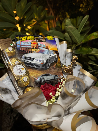 The Hot Wheels 2008 Mercedes-Benz CLK 63 AMG Black Series Bouquet – The Exclusive Black Label