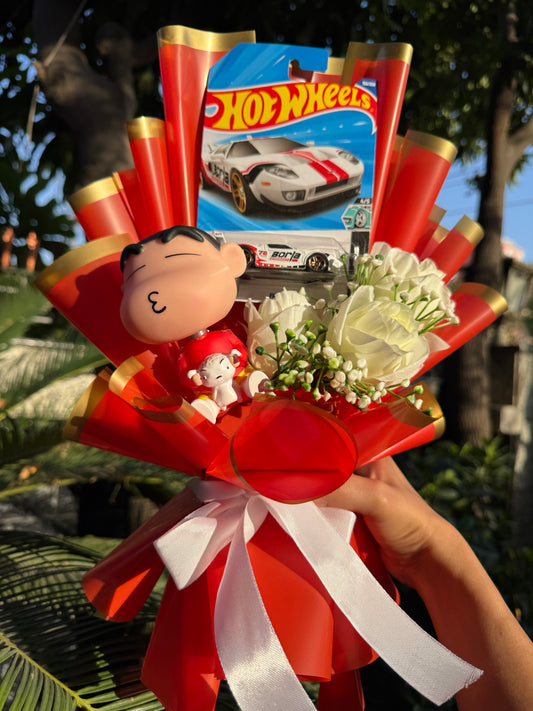 Shinchan’s Speed Surprise – Ford GT Hot Wheels Bouquet