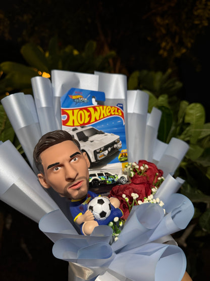 Messi Speed Bloom Hot Wheels Bouquet
