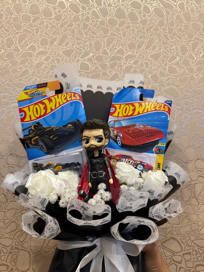 Thor & Hot Wheels Bouquet – Only for Marvel Fans