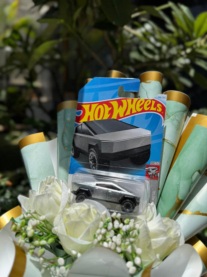 The Hot Wheels Bouquet - Billionaire’s Cybertruck