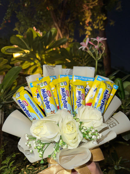 Milky Bar Chocolate Bouquet - Sweet, Simple & Perfectly Delightful