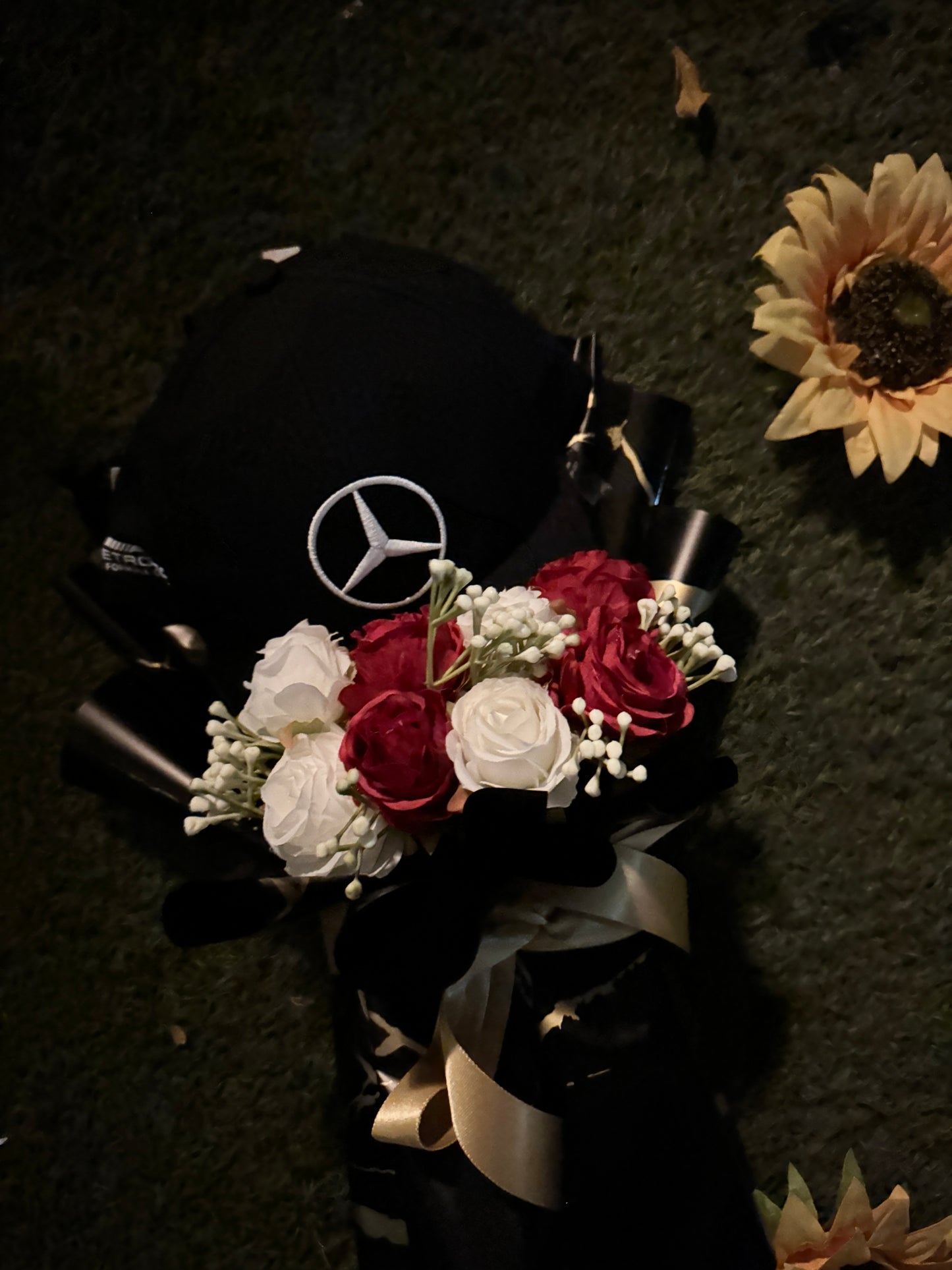 The Mercedes Signature Cap Bouquet