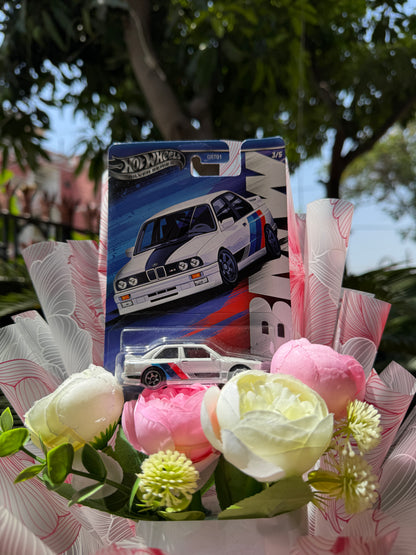 BMW M3 Hot Wheels Bouquet – Grace Meets Performance in Pink