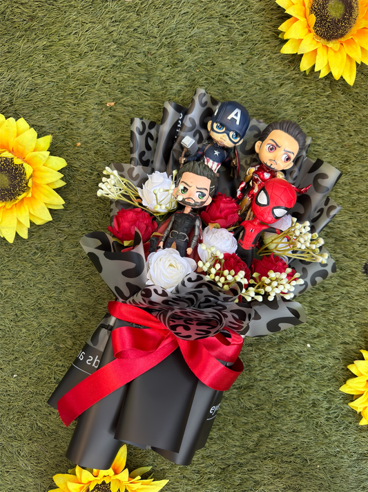 The Marvel Signature Hero Bouquet – A Powerful Edition