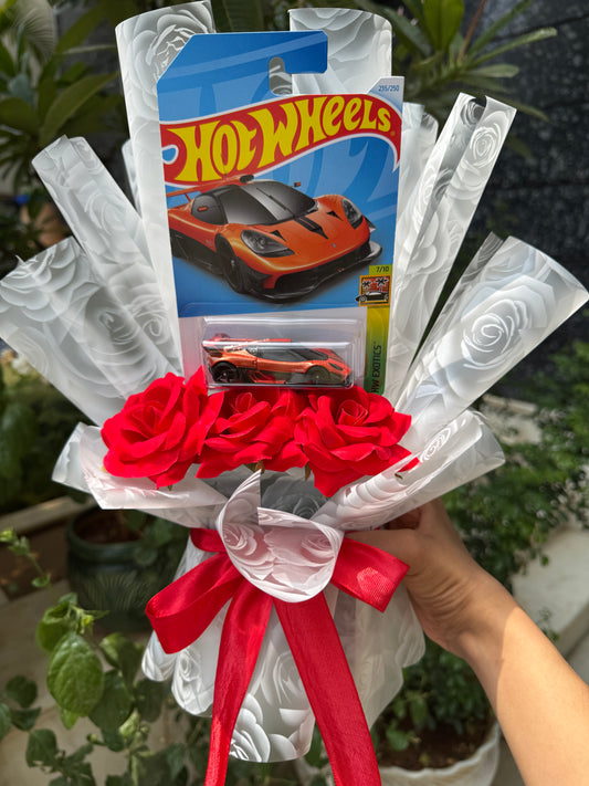 The Hot Wheel Bouquet- Gordon Murray Automotive Car Bouquet