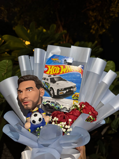 Messi Speed Bloom Hot Wheels Bouquet