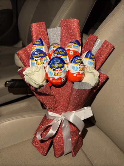 Harry Potter Kinderjoy Bouquet - The Love Story [ 7 - Pieces ]