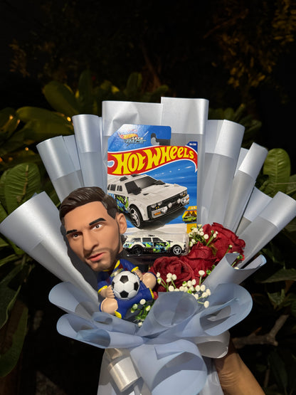 Messi Speed Bloom Hot Wheels Bouquet