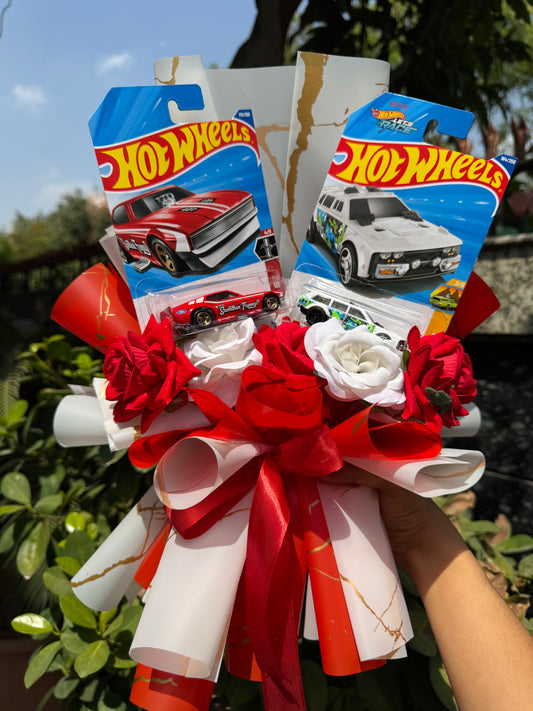 The Hot Wheels Bouquet - The Red and White Love Theme