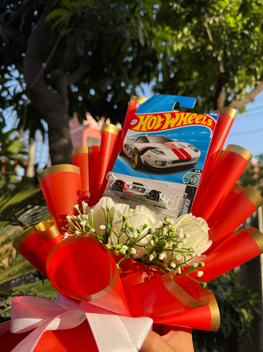 The Ford GT Hot Wheels Bouquet - Redline Romance