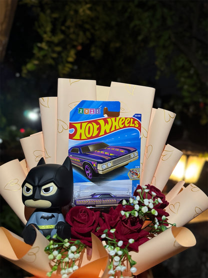 The Mighty Knight – The Batman Hot Wheels Bouquet