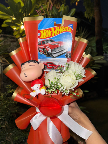 Mustang Magic & Shinchan’s Kiss – A Hot Wheels Bouquet Full of Love
