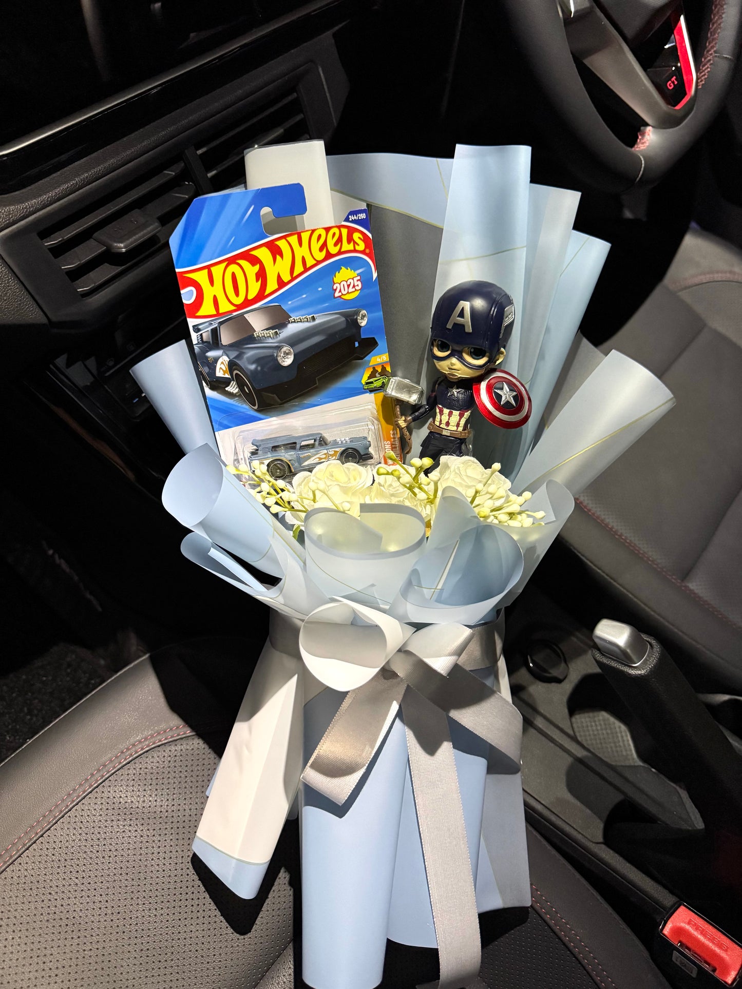 Captain America Hot Wheels Bouquet – A Surprise Worthy of the First Avenger