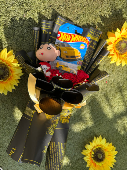 Ferrari F40 Competizione Hot Wheels Bouquet – Cute chaos, the Shinchan way