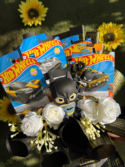 Batman Hot Wheels Premium Bouquet – Where speed meets the Dark Knight