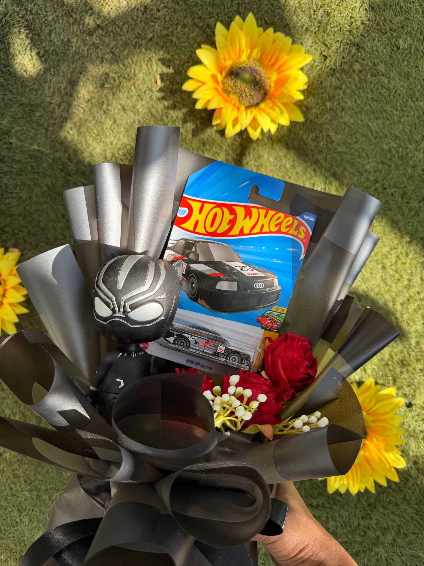 Audi 90 Quattro Hot Wheels Bouquet – Inspired by the Black Panther Legacy