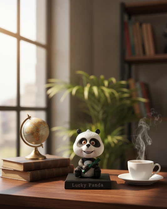 Lucky Panda Bobble Head