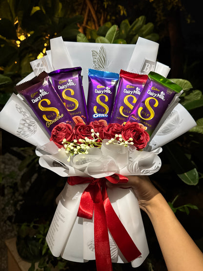 Dairy Milk Silk Chocolate Bouquet – A Delicious Expression of Love