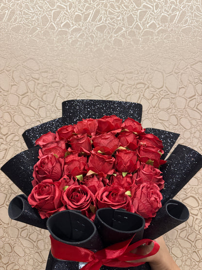 Red Rose Bouquet - Romance in Every Petal