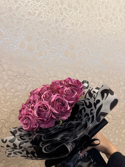 Dusty Pink Rose Luxury Bouquet - Pretty blooms for precious hearts