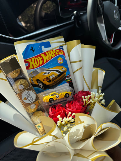 Hot Wheels Ferrari 365 GTB4 Competizione Bouquet – Vintage Spirit, Modern Heart