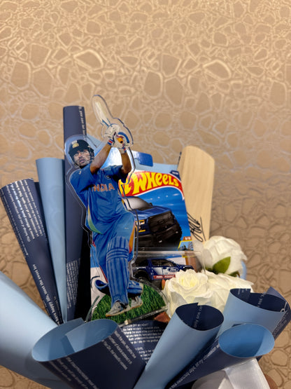 Dhoni Hot Wheels bouquet - Dhoni Legacy Bouquet