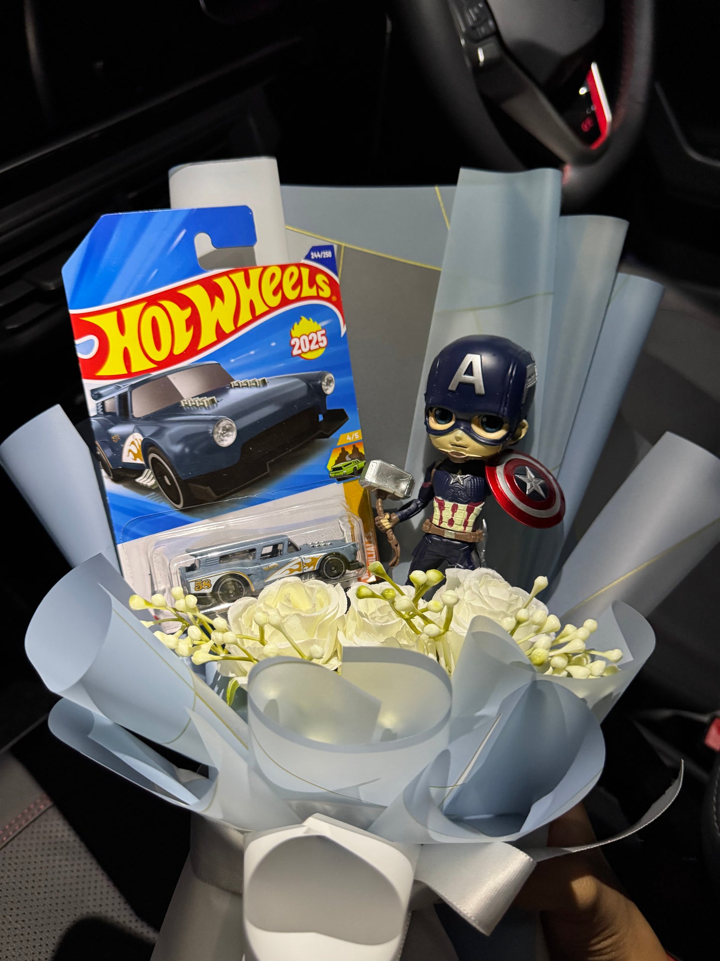 Captain America Hot Wheels Bouquet – A Surprise Worthy of the First Avenger