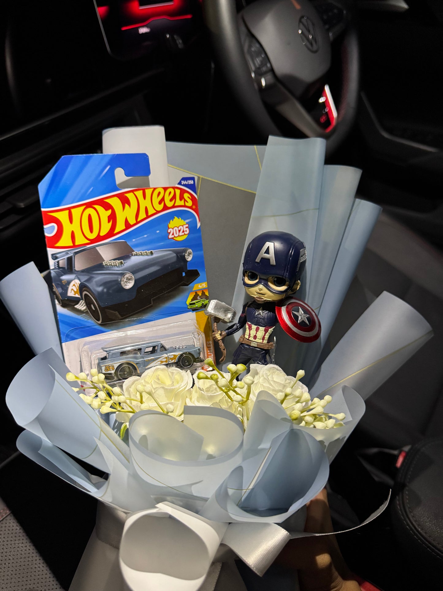 Captain America Hot Wheels Bouquet – A Surprise Worthy of the First Avenger
