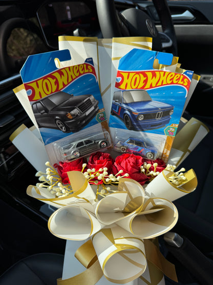 Mercedes & BMW Hot Wheels Bouquet – Icons born to lead the road