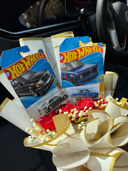 Mercedes & BMW Hot Wheels Bouquet – Icons born to lead the road