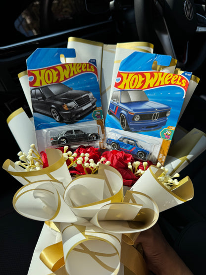 Mercedes & BMW Hot Wheels Bouquet – Icons born to lead the road