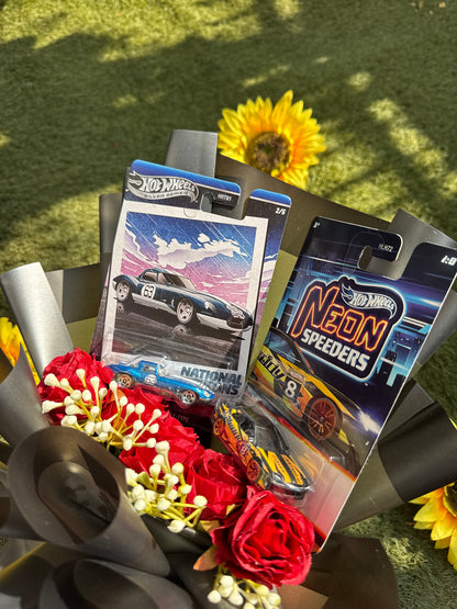 Hot Wheels Honda Prelude & Jaguar Lightweight Bouquet – Classic soul, racing heartbeat